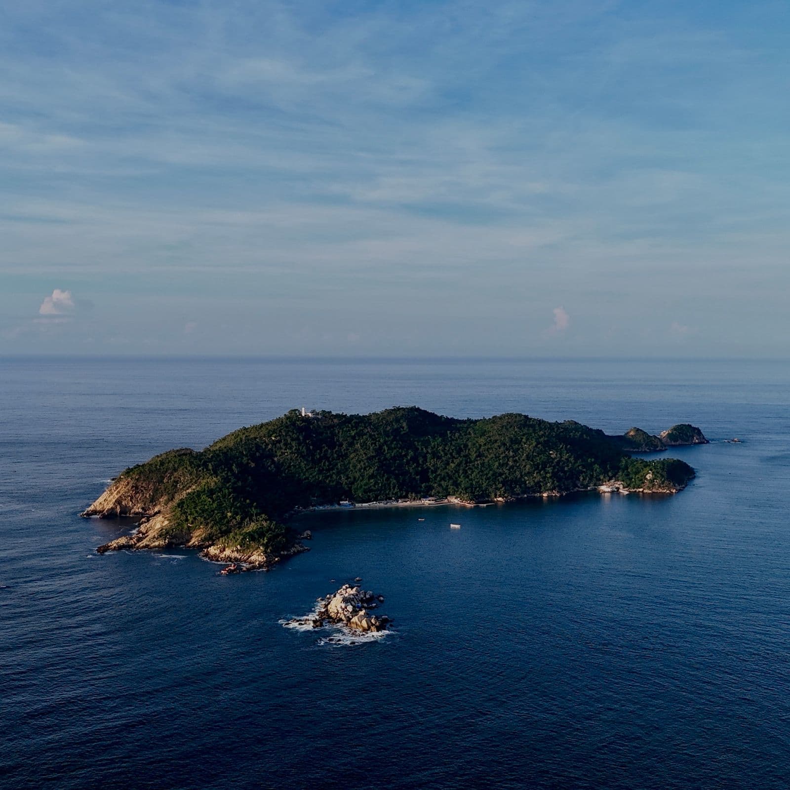 Isla de la Roqueta en Acapulco