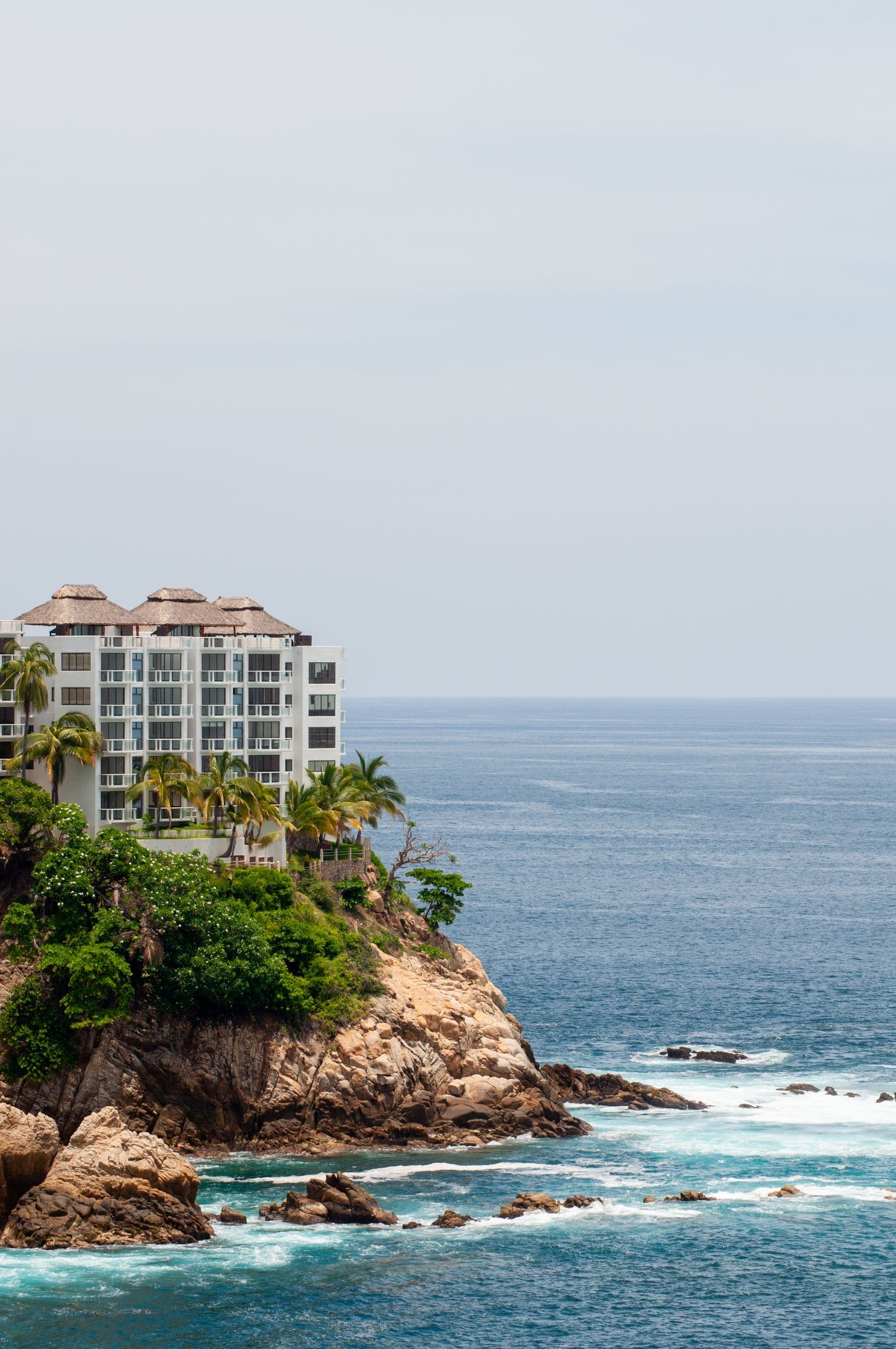 Resort en acantilados de Acapulco