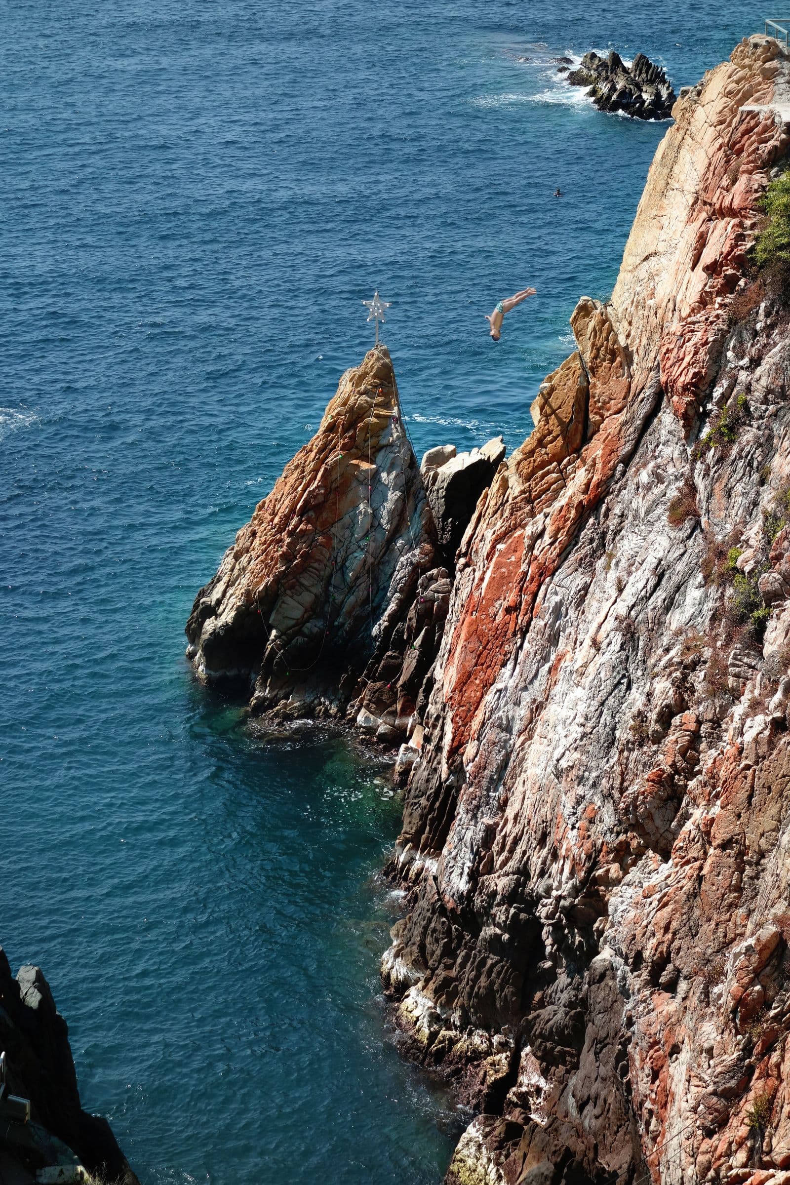 Acantilados de La Quebrada en Acapulco