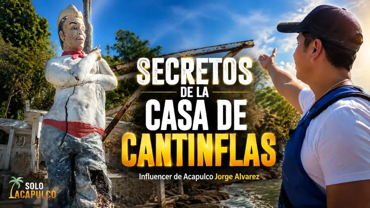 Secretos de oro en Acapulco: Jorge Álvarez entra a la famosa casa de Cantinflas.
